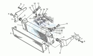 Sport 1100 Iniezione Iniezione drawing Oil cooler