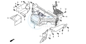 GL1500SE GOLDWING SE drawing CHAMBER PROTECTOR