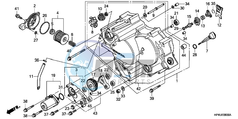 FRONT CRANKCASE COVER