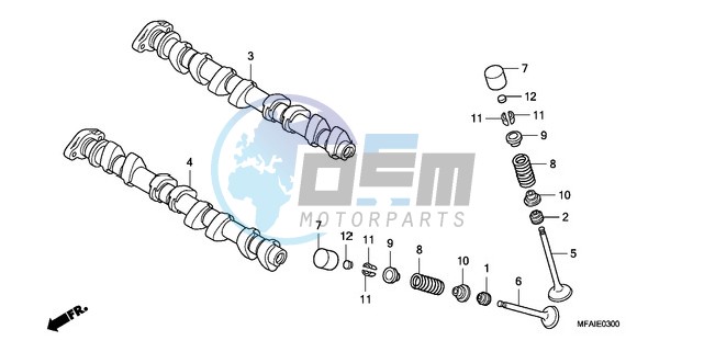 CAMSHAFT/VALVE