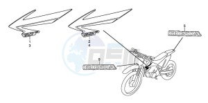 CRF100F drawing MARK (CRF80F7/CRF100F7)