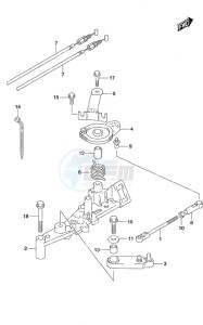 DF 250 drawing Throttle Rod