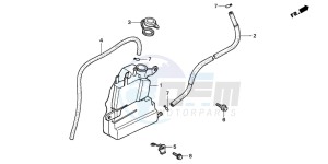 ST1100A drawing RESERVE TANK (ST1100)