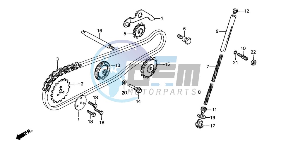 CAM CHAIN/TENSIONER