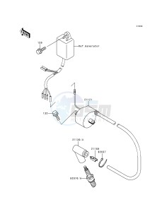 KX 500 E [KX500] (E4-E8) [KX500] drawing IGNITION SYSTEM