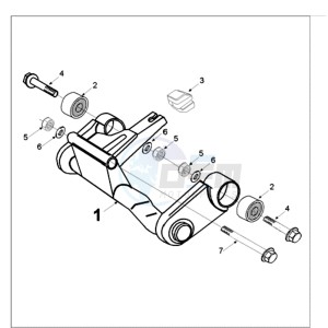 VIVA 3 L 4T A SPORTLINE drawing ENGINEMOUNT