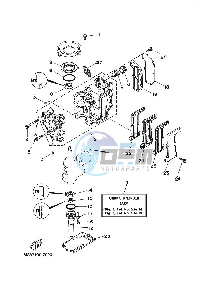 CYLINDER--CRANKCASE