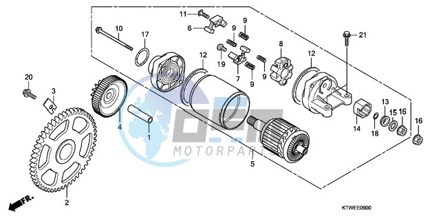 STARTING MOTOR