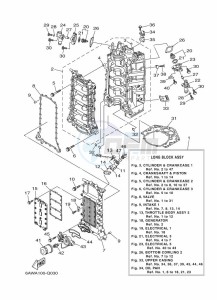 F350AETU drawing CYLINDER--CRANKCASE-1