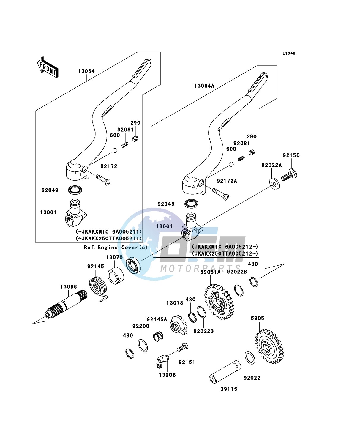 Kickstarter Mechanism