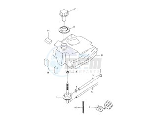 BW'S 50 drawing FUEL TANK