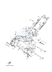 MTN1000 MT-10 (B678) drawing FRAME