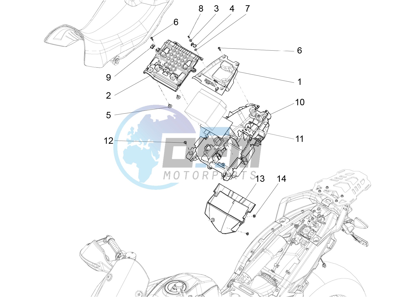 Saddle compartment