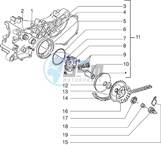 Driving pulley