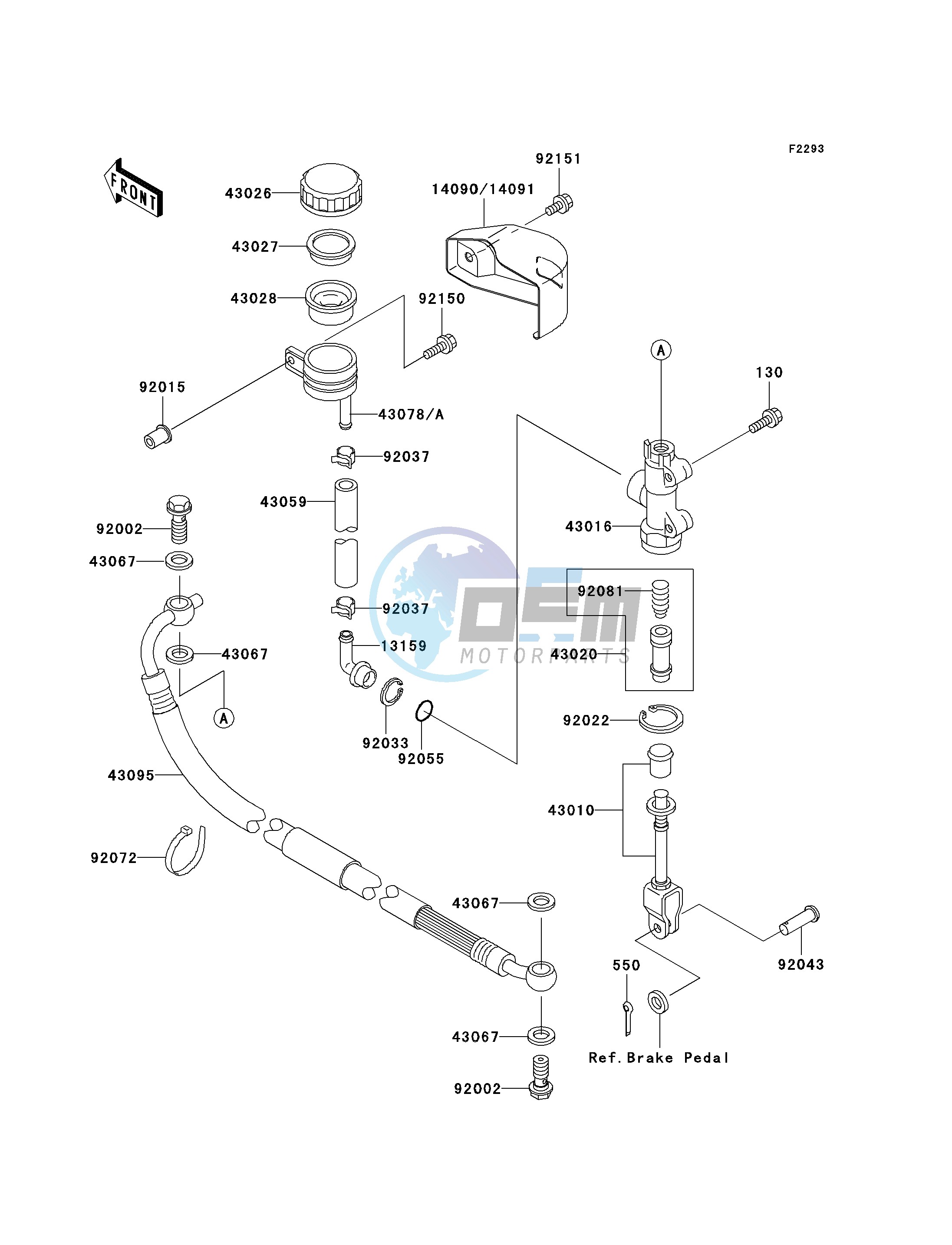 REAR MASTER CYLINDER