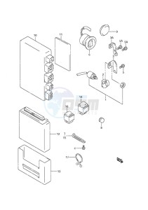 DF 40 drawing Engine Control Unit