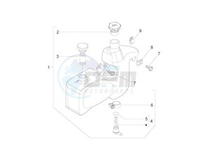 Zip 50 2T drawing Oil tank