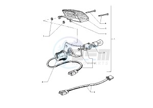 TT RE 600 drawing TAILLIGHT