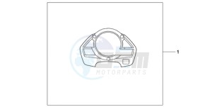 CB600F9 Spain - (SP) drawing METER PANEL