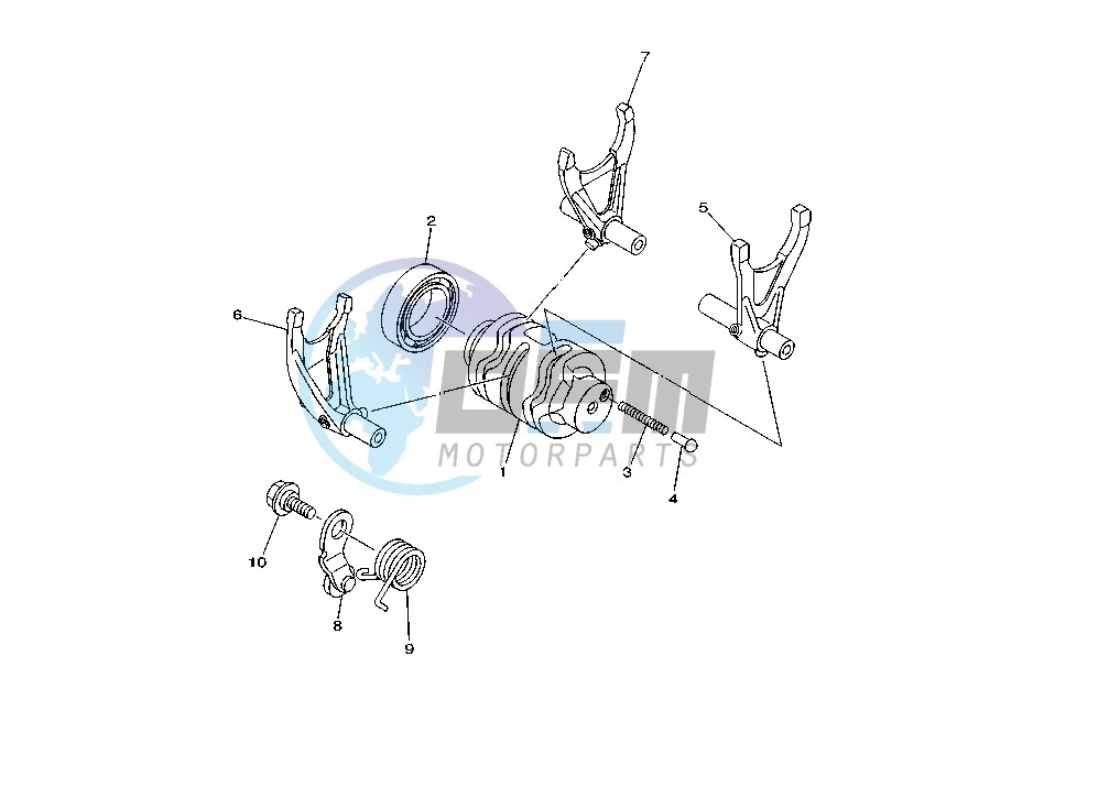 SHIFT CAM-FORK