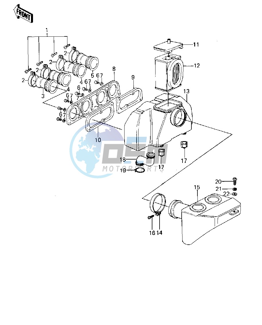 AIR CLEANER -- 77-78 A1_A2_A2A- -