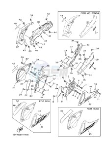 MT09A MT-09 ABS 900 (2DRN) drawing SIDE COVER