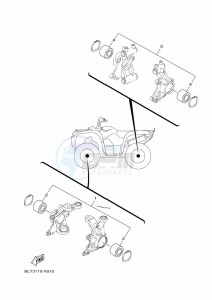 YFM700FWAD GRIZZLY 700 EPS (BLTS) drawing MAINTENANCE PARTS KIT