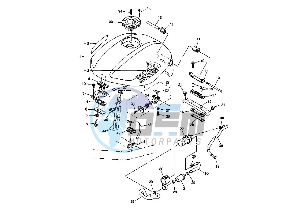 FUEL TANK MY01-02