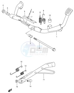 AN400 (E2) Burgman drawing STAND