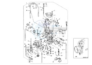 WR F 450 drawing CARBURETOR