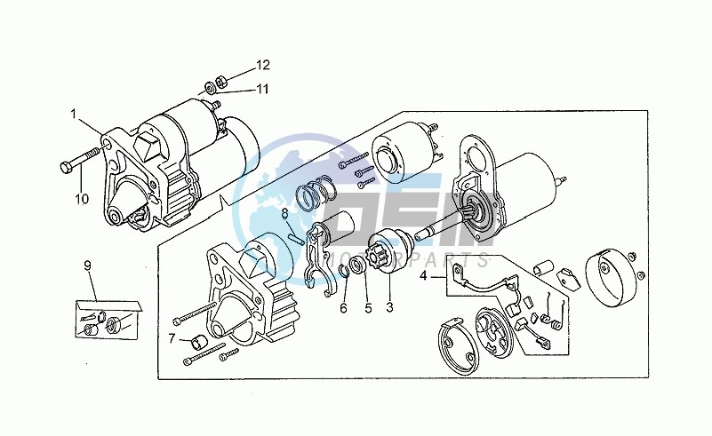 Starter motor