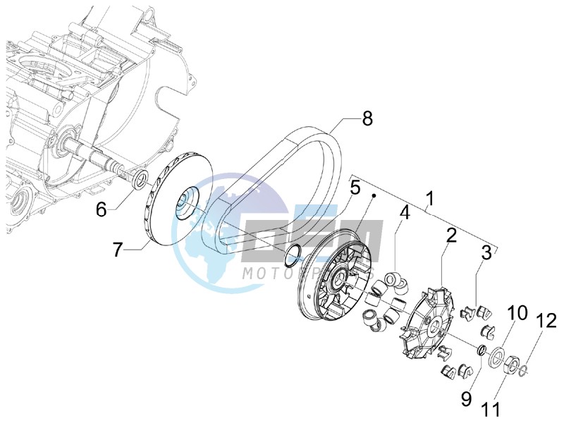 Driving pulley