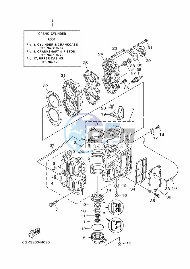 CYLINDER--CRANKCASE