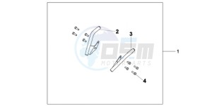 VT750CA9 Australia - (U / MME ST) drawing GRAB RAIL