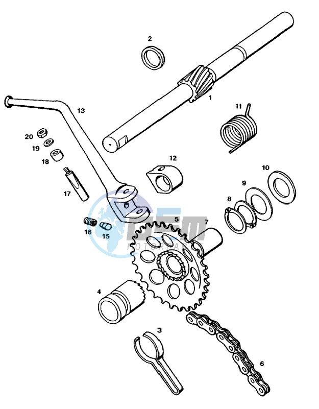 Strarter mechanism