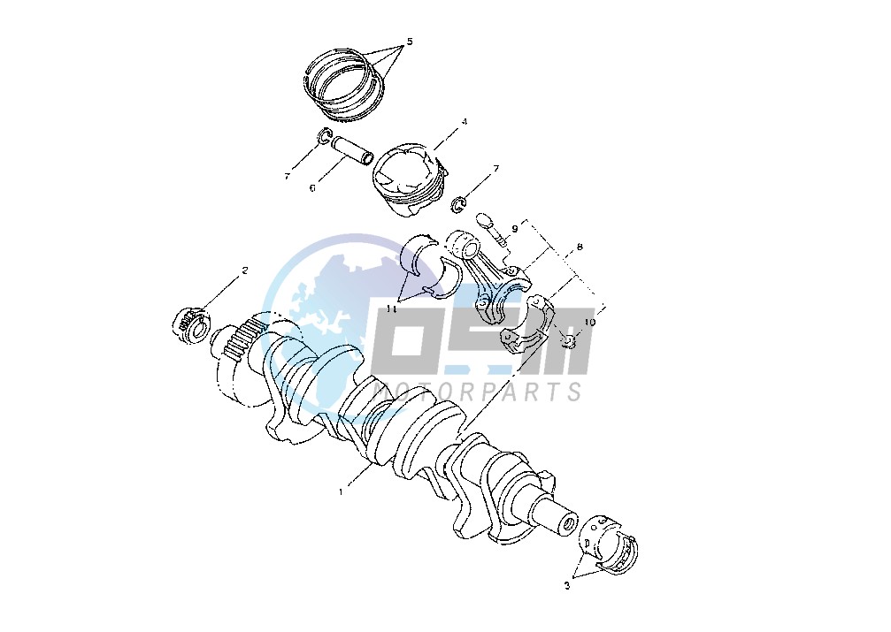 CRANKSHAFT PISTON