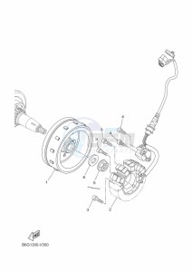 MT-125 MTN125-A (B6G2) drawing GENERATOR