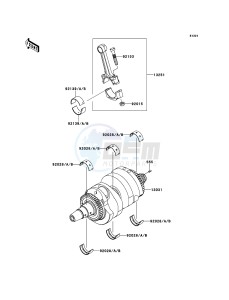 VERSYS KLE650CBF GB XX (EU ME A(FRICA) drawing Crankshaft