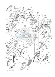 MTN1000 MT-10 MT-10 (B677) drawing FUEL TANK 2