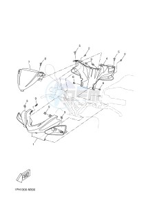 NS50 AEROX (1PH3 1PH3 1PH3) drawing COWLING 1