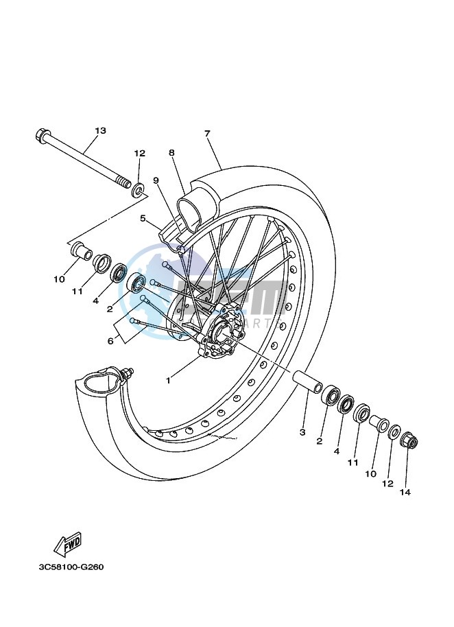 FRONT WHEEL