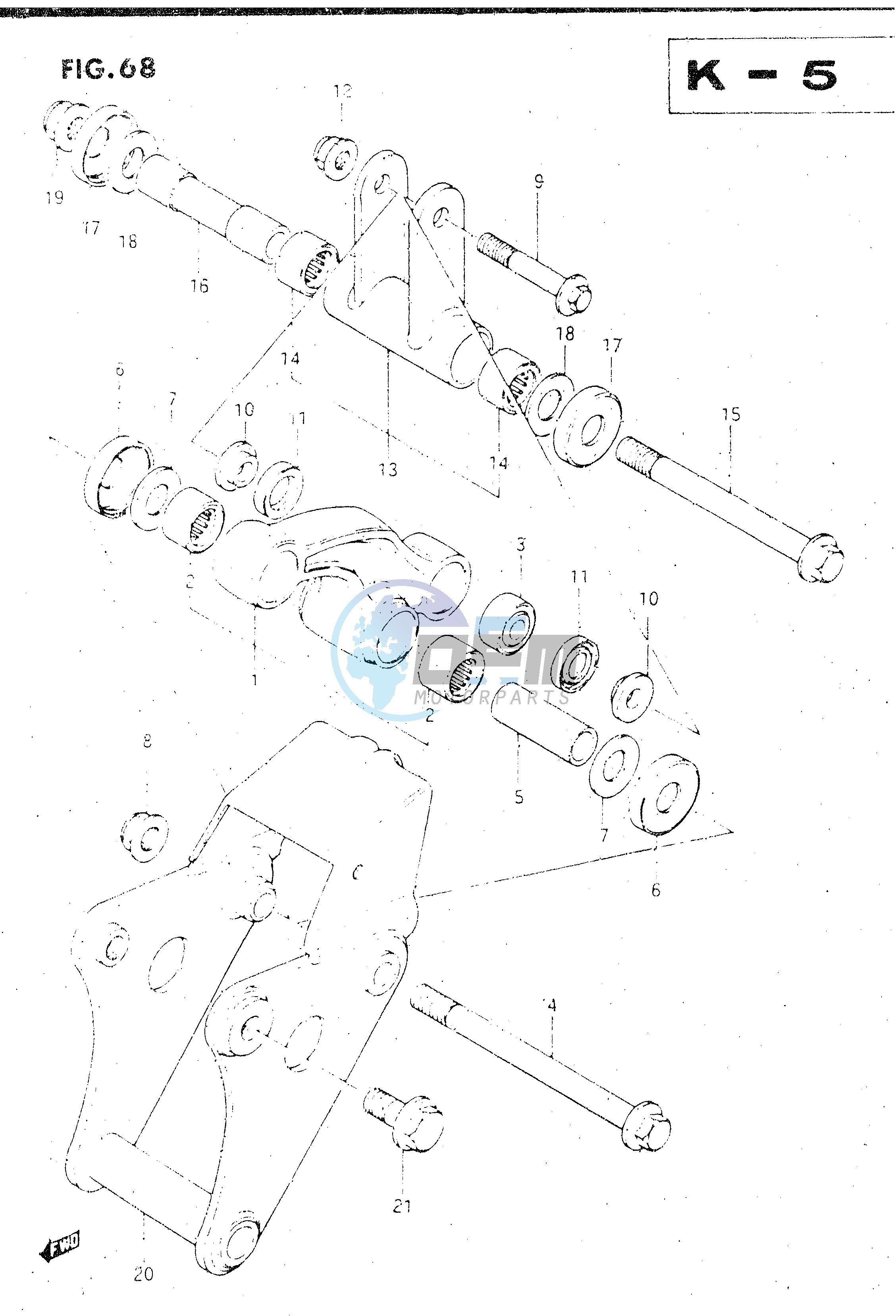 CUSHION LEVER