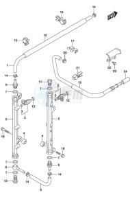 DF 250 drawing Fuel Injector SS Model