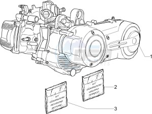 Beverly 500 (USA) USA drawing Engine assembly