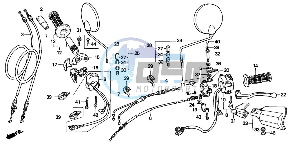 HANDLE LEVER/SWITCH/CABLE