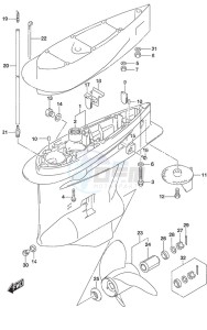 DF 250 drawing Gear Case