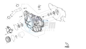 SENDA DRD MOTARD - 125 CC drawing COVER, CLUTCH