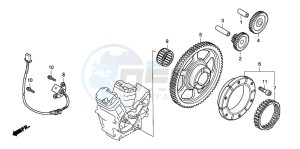 VT750C2 VT750C2 drawing STARTING CLUTCH