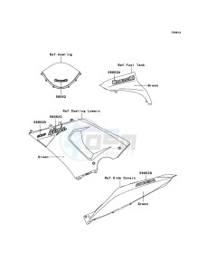 NINJA_ZX-6R ZX636C6F FR GB XX (EU ME A(FRICA) drawing Decals(Green)