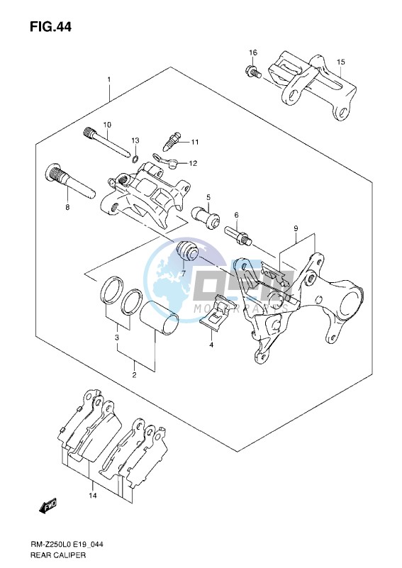 REAR CALIPER (L0-L1)